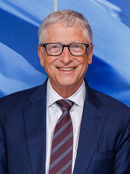 Bill Gates in a formal portrait