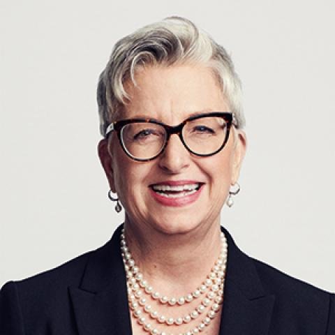 Carol Tomé in a corporate portrait