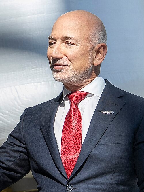 Jeff Bezos in a formal setting
