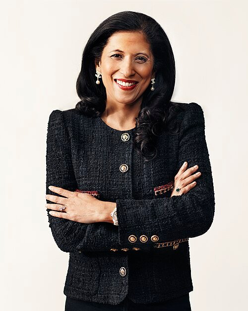 Leena Nair in a professional headshot